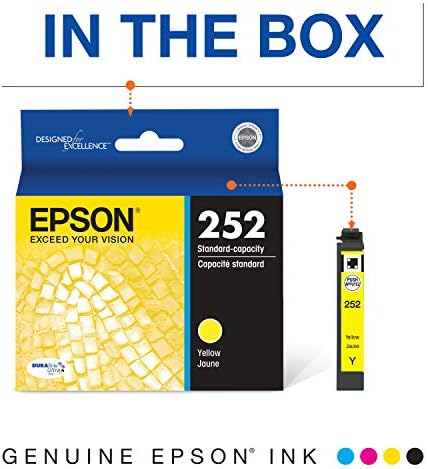 epson 252 ink yellow