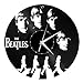 VinylShopUS - Beatles Vinyl Wall Clock Music Bands and Musicians Themed Travel Souvenir Unique Gift Home and Office | Room Decoration