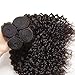 Klaiyi Hair 10A Malaysian Curly Hair 3 Bundles 8 10 12inch Real Virgin Human Hair Weave Extensions Multiple Choice Natural Color 95-100g/pc