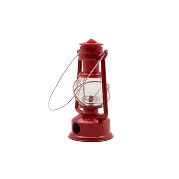 1:4 Scale Miniature Red Gas Camping Lantern Pencil Sharpener