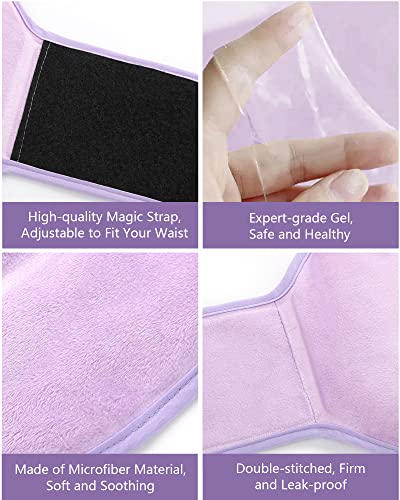 Luguiic Ice Pack for Back Pain Relief, for Waist and Lower Back Hot and Cold Therapy for Lower Lumbar, Sciatic Nerve, Spinal Injuries, Herniated Disc, Muscle Spasm