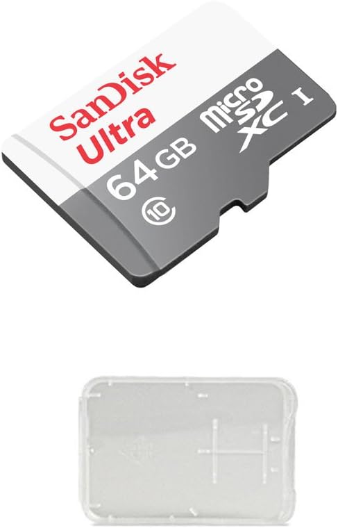 Professional Ultra SanDisk 64GB for GoPro Hero 5 Black/Silver/Session MicroSDXC Card with Custom Hi-Speed, Lossless Format! (UHS-1 Class 10 Certified 48MB/s) + Jewel Case for Easy Storage