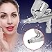 Oxygen Infusion Facial Spray Gun, Double Action Gravity Trigger Air and Paint Water for Nail painting Inkjet Tattoo Skin Moisturizing Clean Pores (0.2mm Caliber)