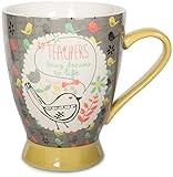 Pavilion Gift Company 74039 Teacher Ceramic Mug, 16 oz, Multicolored