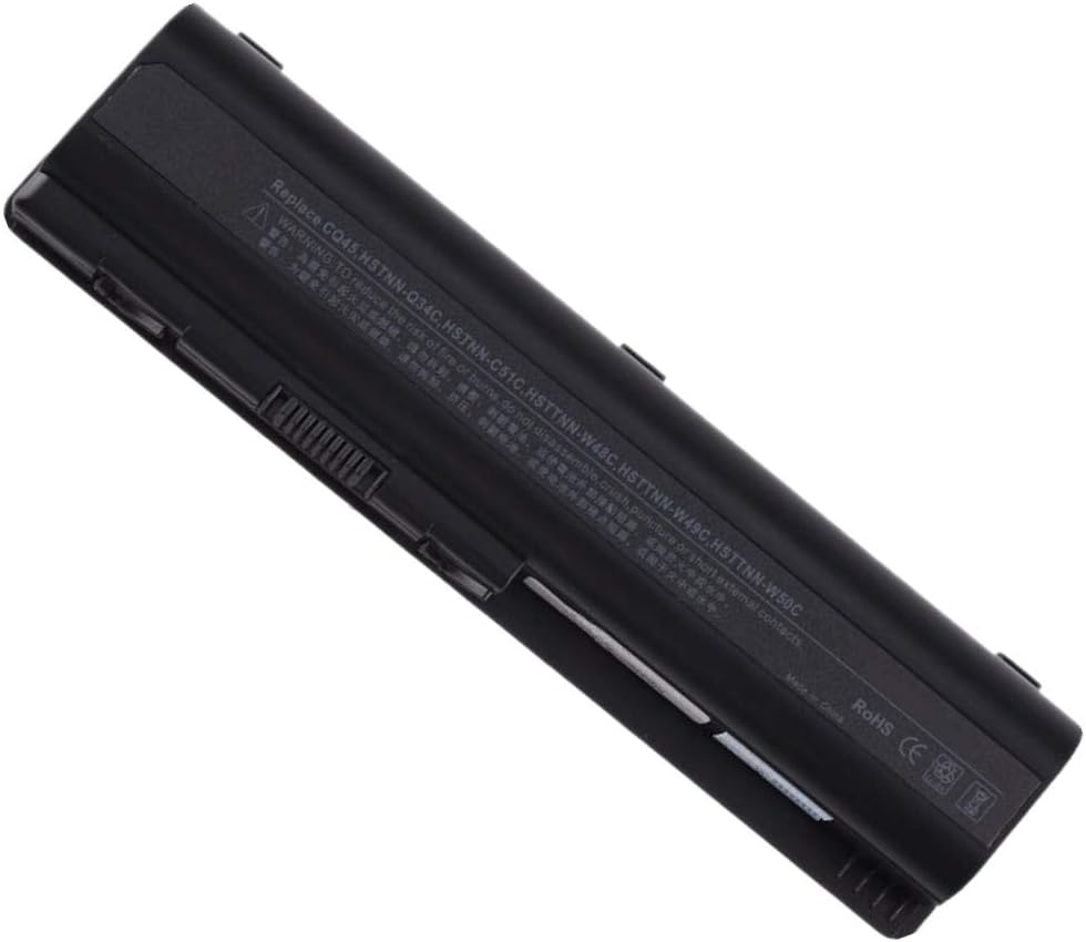 WXKJSHOP Replacement DV4 4400mAh Battery for HP Compaq Presario CQ60 CQ61 CQ50 CQ71 HSTNN-C51C HSTNN-C53C HSTNN-W48C HSTNN-W49C HSTNN-W50C EV06055 HSTNN-CB72 HSTNN-CB73 HSTNN-DB72 HSTNN-DB73