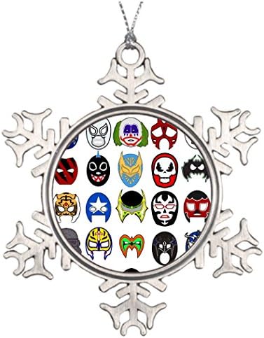 Xmas Trees Decorated Lucha Libre Masked wrestlers wrestling masks Tree Centerpieces