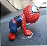 ElementDigital Cute Super Hero Spider-man Doll Toy with Suction Cups Car Accessories Auto part (1 PCS)