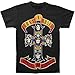 Guns N' Roses Appetite for Destruction Cross Black T-Shirt Black Medium