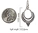 Boho Bali Earrings Silver Toned - SPUNKYsoul Collection