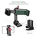 Zecti Light Stand Photography 110/9.2ft inches Photo Video Light Tripod Stand with Cellphone Clip Adapter with Both 1/4 and 3/8 Screw Holes Mount