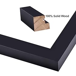 RPJC 5x7 inch Picture Frame Made of Solid Wood and