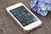 Iphone SE Case, A-Focus Rose Gold Luxury Bling Glitter Bumper Clear Transparent Soft Gel TPU Case with Colloid Infused Glitter Stars + Glass Screen Protector for Iphone 5 / 5s / SE ( Rose Gold )