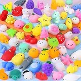 65PCS Mochi Squishy Toys for Kids Party Favors