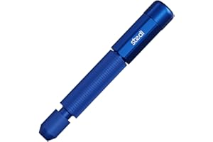 stedi Manual Pin Vise Hand Drill, Model Hobby Making Tools, Ultra-Precision Double Bearings Hand Drill for Gundam, Miniature Military Model, 3D Resin Parts, Blue