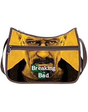 JIUDUIDODO Oxford Fabric Custom Breaking Bad Cross Body Hobo Handbags Casual Bags (Twin Sides)