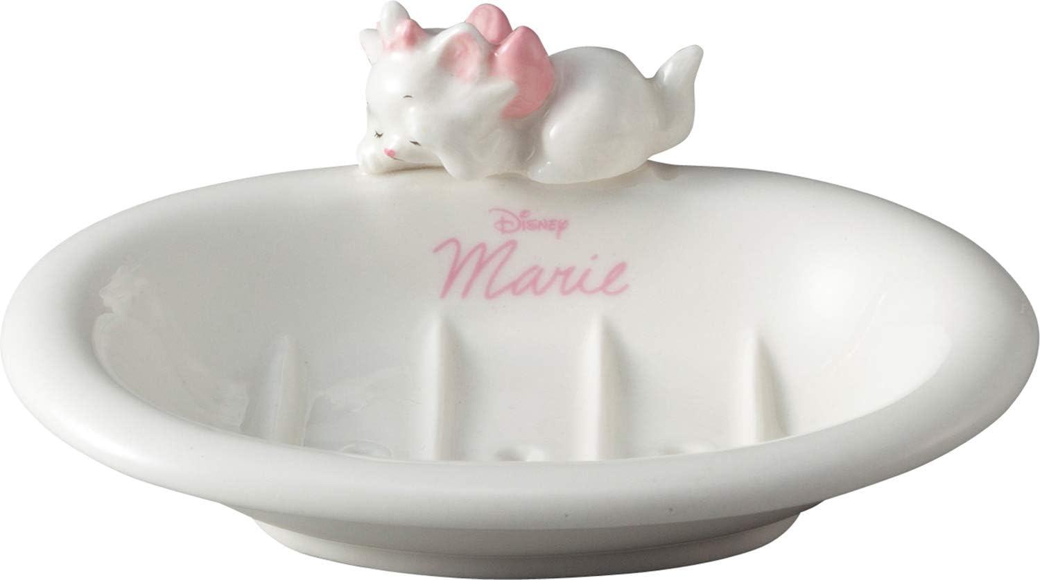 Amazon Co Jp ディズニー おしゃれキャット マリー ソープ ディッシュ 13cm ホワイト San2985 ホーム キッチン