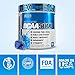 EVL BCAAs Amino Acids Powder - BCAA Powder Post Workout Recovery Drink and Stim Free Pre Workout Energy Drink Powder - 5g Branched Chain Amino Acids Supplement for Men - Blue Raz