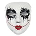 Success Creations Smiley Similar Purge Scary Masquerade Mask for Men and Women White