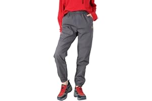 Jingle Bongala Kids Youth Waterproof Hiking Pants Fleece Lined Elastic Waist for Boys Girls Snow Pants Insulated