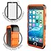 iPhone 6s Case, BUDDIBOX [Wave] Slim Rugged Durable Protective Case with Kickstand for Apple iPhone 6 and 6s, (Orange)