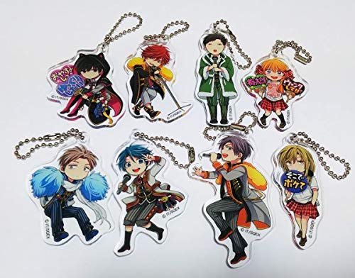 格安saleスタート アイドル芸能人グッズ アイドルカフェ Sdキャラ B07qj61cry トレーディングアクリルキーホルダーアイドルver 全8種 千代 月刊少女野崎くん 真由 アニぱら ロゼクト セット タイムセール Dicksonhatfield Com