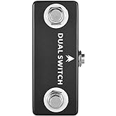 MOSKY DUAL SWITCH Guitar Effect Pedal Dual Footswitch Foot Switch Guitar Pedal