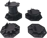 Adjustable Decking Pedestal 30-60mm Pack of 10 Riser/Shed Foot 480kg view 9