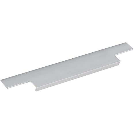 Gedotec Moderner Möbelgriff Küche Griffleiste Edelstahl-Optik - AG10011 | Küchengriff Aluminium für Schubladen & Schränke | L