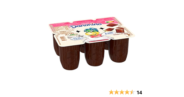 Danonino Danone Chocolate, 6 x 55g : Amazon.es: Alimentación ...