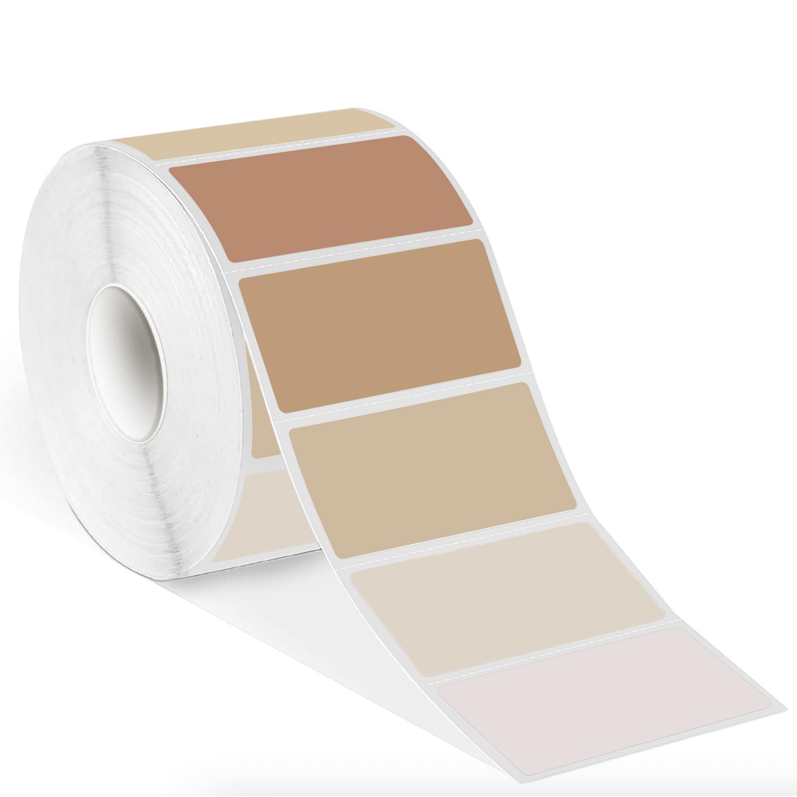 Photo 1 of 2"x1" Thermal Labels Stickers, Self-Adhesive Barcode Label Paper for Direct Thermal Printer, Multi-Purpose Rectangle Address Shipping Mailing Stickers,1100 Sheets/Autumn Morandi Colors