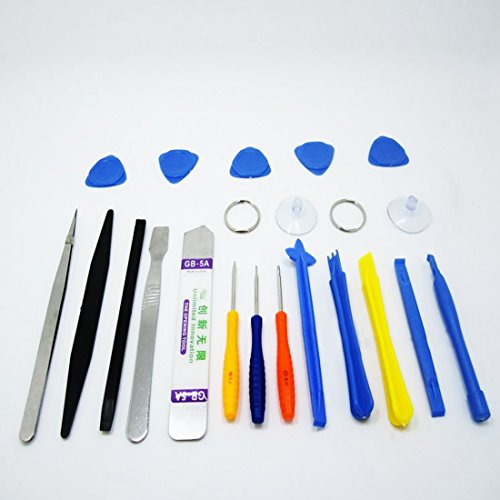 Click Here to See More Images 20 in 1 Mobile Phone Repair Tools Kit Opening Tool Screwdriver Set for iPhone iPad Samsung Cell Phone Hand Tools Set
