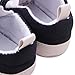 Voberry® Baby Boys Girls Toddlers Striped Sneakers Soft Sole Anti-slip Outdoor Canvas Shoes (0~6 Month, Black)