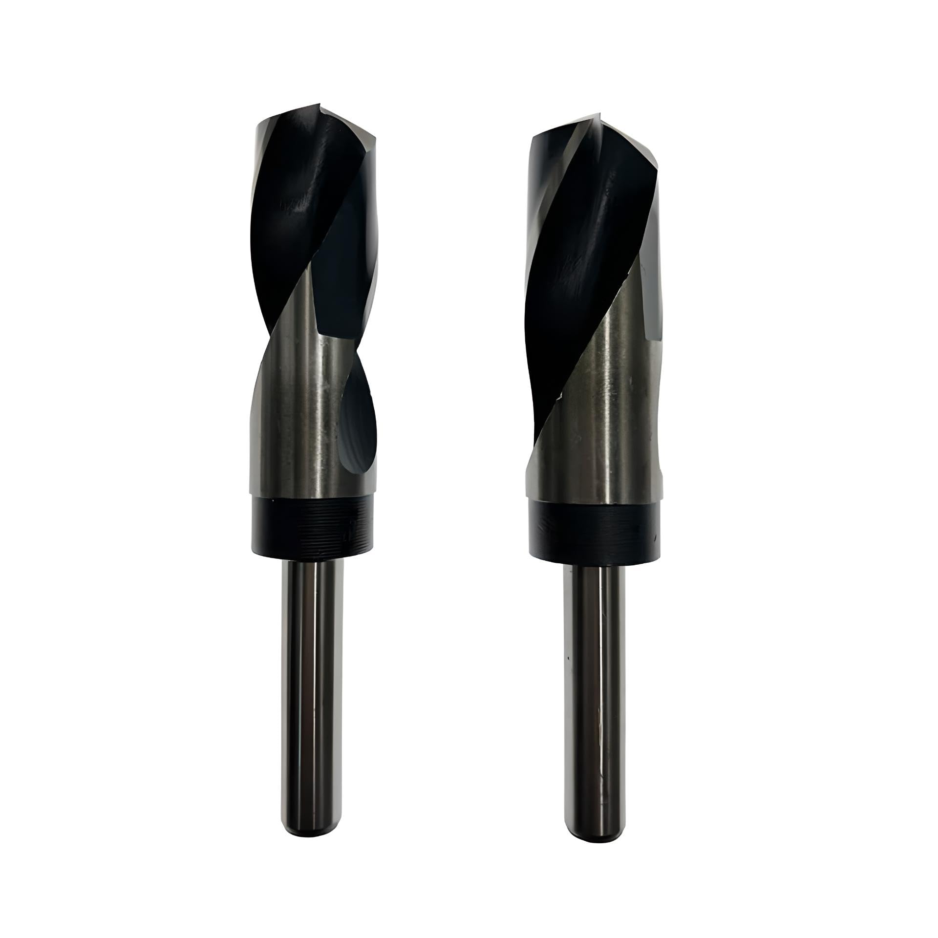 Falon-Tech HSS Metal Drill Bit Set 2 pcs (26 mm, 28 mm) - made of high quality High-Speed Steel - precise & centred Twist Drill Set for hard Metal - Steel Drill Bit Set, Break Resistant