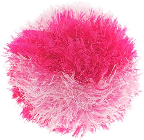 Oomaloo Handmade Ball Squeaky Dog Toy_Small_Pink