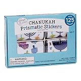 Rite -Lite Judaica Prismatic Box Chanukah Sticker, 1 EA, Multicolor