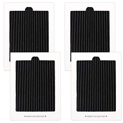 4 Pack Refrigerator Air Filters Replacement, replaces for SCPUREAIR2PK,EAFCBF PAULTRA 242047801, 242047804