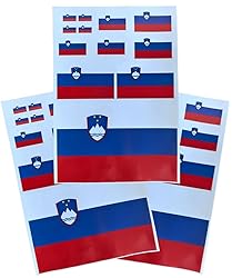 EUIOSFDC Decal in Multiple Sizes Slovenia Flag