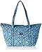 Vera Bradley Women's Cotton Miller Tote Travel Bag, Cuban Tiles, One Size