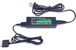 RUITROLIKER AC Power Charger Adapter with USB Charging Cable Cord for PSP GO- Wall Chargers Supply Kit for PSP Go