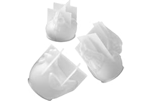 Angoily 3pcs Rooster Hen Silicone Molds Farm Animal Fondant Mold for Cake Decoration Candy Cupcake Topper