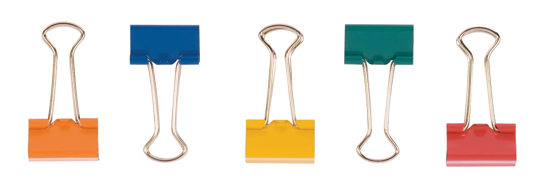 Q-Connect Foldback Clip 19mm Assorted (Pack of 10)