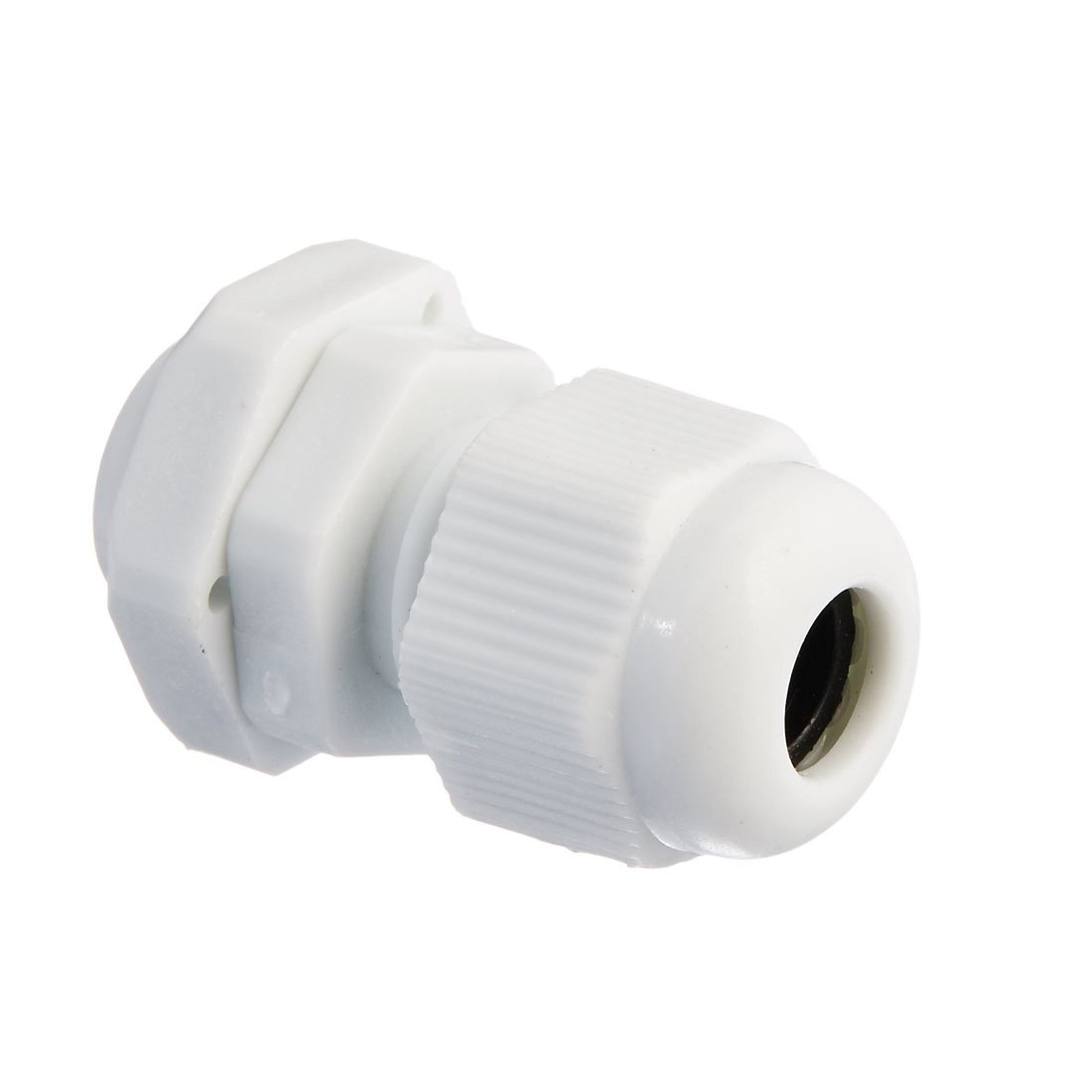 Cable Glands Plastic Waterproof M16x1.5Adjustable 4mm-8mm Cable Glands Joints Wire Protectors PG9, Pack of 40 (White)