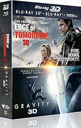 Edge Of Tomorrow 3d + Gravity 3d - Combo Blu-Ray3d + Blu-Ray+ Copie Digitale