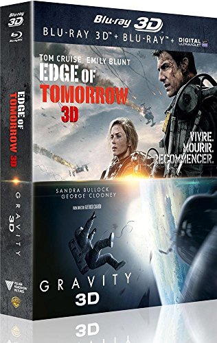 Edge Of Tomorrow 3d + Gravity 3d - Combo Blu-Ray3d + Blu-Ray+ Copie Digitale