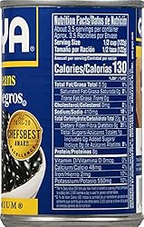 Goya Foods Black Beans, 15.5 Ounce