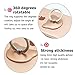Cell Phone Ring Holder, ANIN 4 Packs Animal Finger Grip Metal Kickstand Stand for Universal Smartphone iPhone Samsung Galaxy S8 LG Huawei - Cat, Bear, Rabbit, Mouse