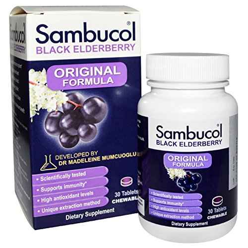 Sambucol Black Elderberry Immune System Support Original Formula