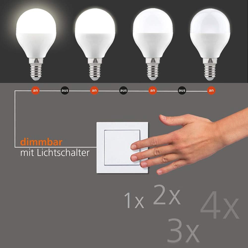 CHMO Dimmable E14 Bulb 250 Lumen LED Swit 3.5 W Warm White [Energy Class A+]