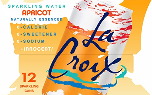 LA CROIX SPARKLING WATER APRICOT, 12OZ CANS (12 PACK)