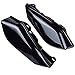 Black Mid Frame Air Deflector Trim For Harley Touring Street Glide FLHX Electra Glide 2009-2016